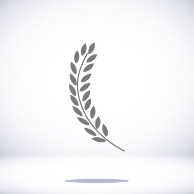 Buğday düz simgesi