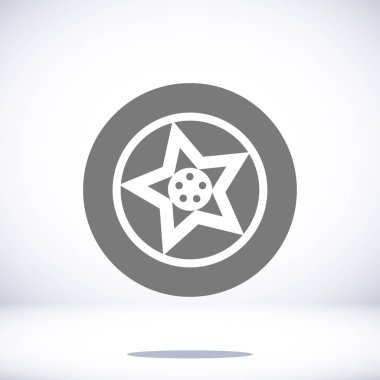 Direksiyonu düz simgesi