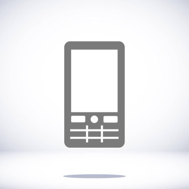 Telefon Düz Simgesi