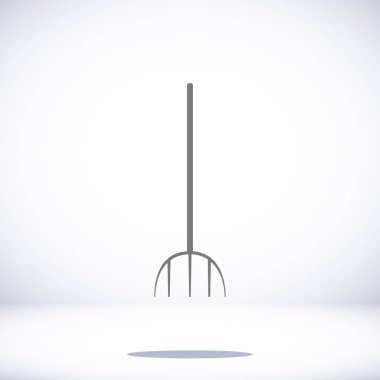 Bahçe çatal simgesi