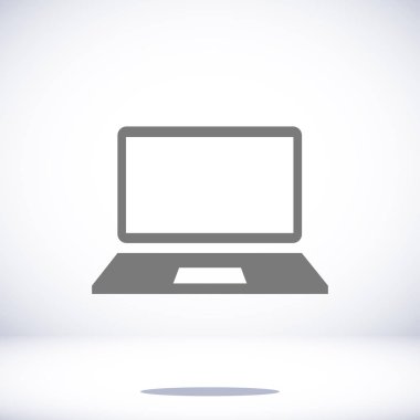 Bilgisayar Düz Simgesi