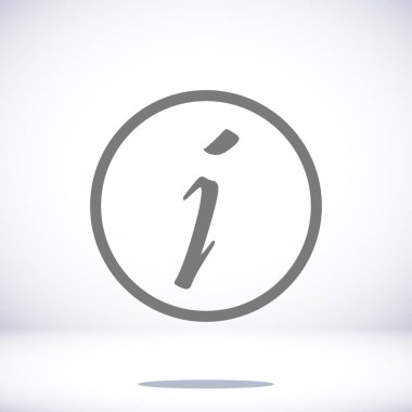 bilgi işareti simgesi