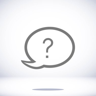 Sohbet, soru simgesi