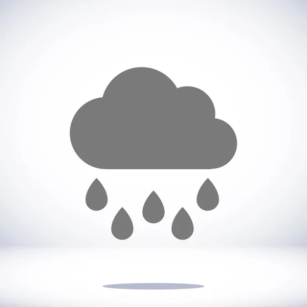 Weather flat icon — Stock Vector