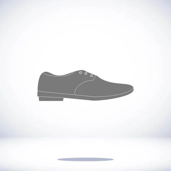 Επίπεδη εικονίδιο παπούτσι — Διανυσματικό Αρχείο