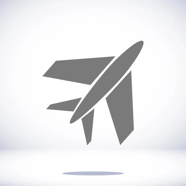 Flygplansplatta Ikon — Stock vektor