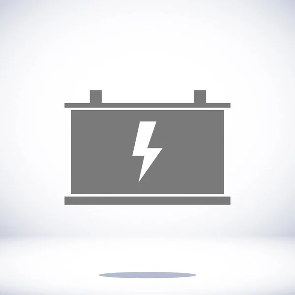 Autobatterie-Symbol — Stockvektor