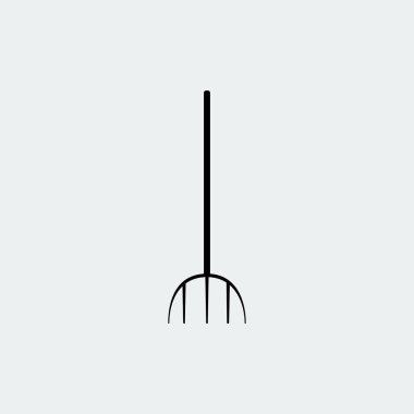 Bahçe çatal simgesi