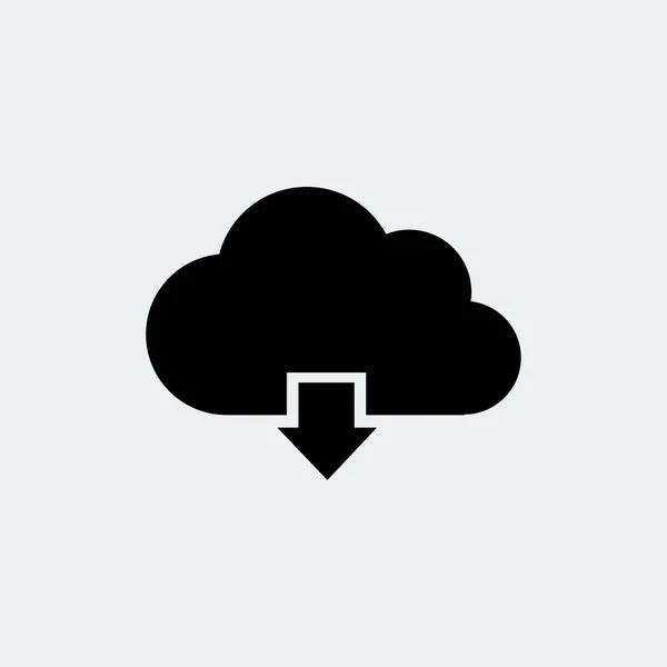 Download aus der Cloud — Stockvektor