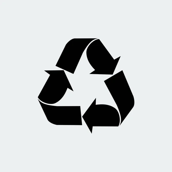 Recycle teken pictogram — Stockvector