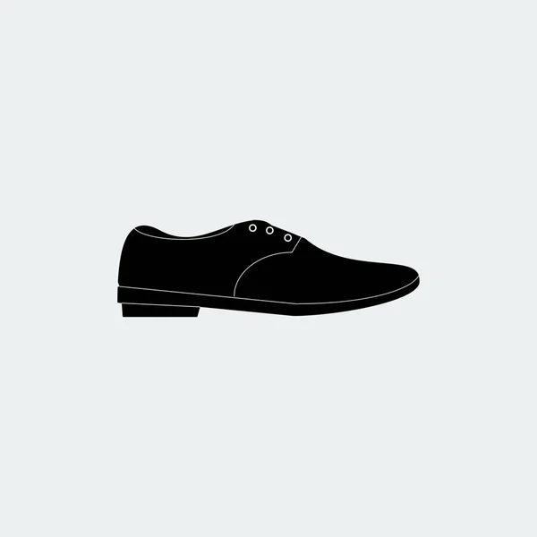 Icono de zapato masculino — Archivo Imágenes Vectoriales