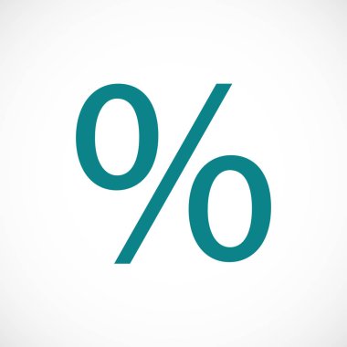 yüzde web simgesi