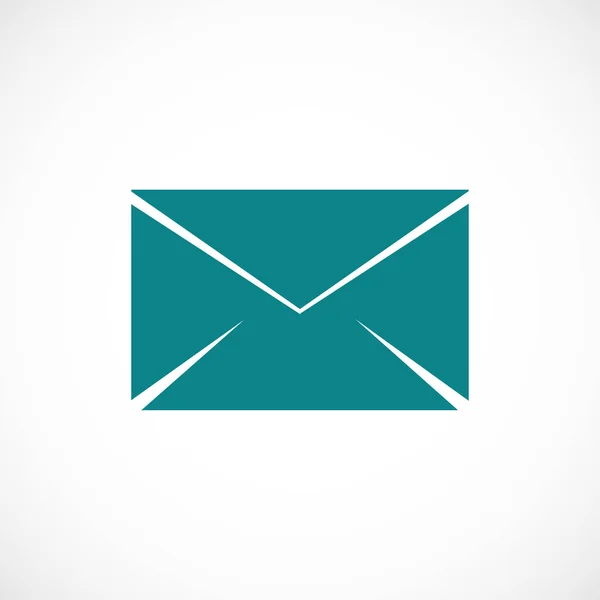 Envelope ícone plano —  Vetores de Stock