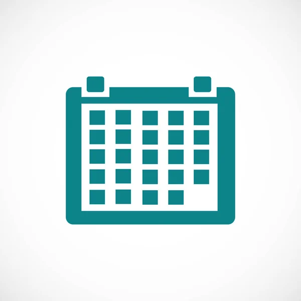 Einfaches Kalender-Symbol — Stockvektor