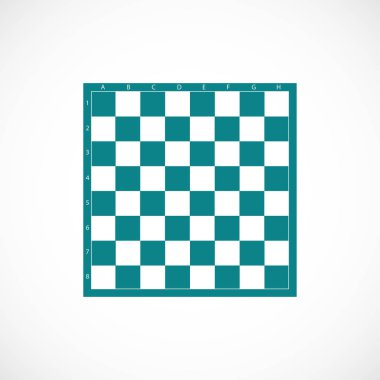 Satranç düz simgesi