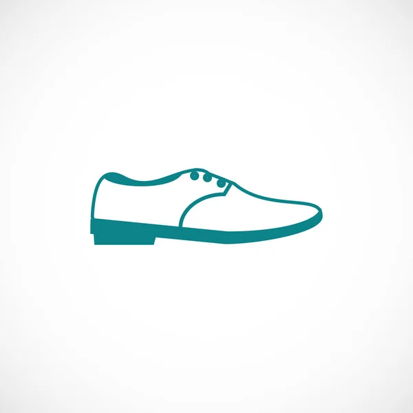 Férfi cipő ikon — Stock Vector
