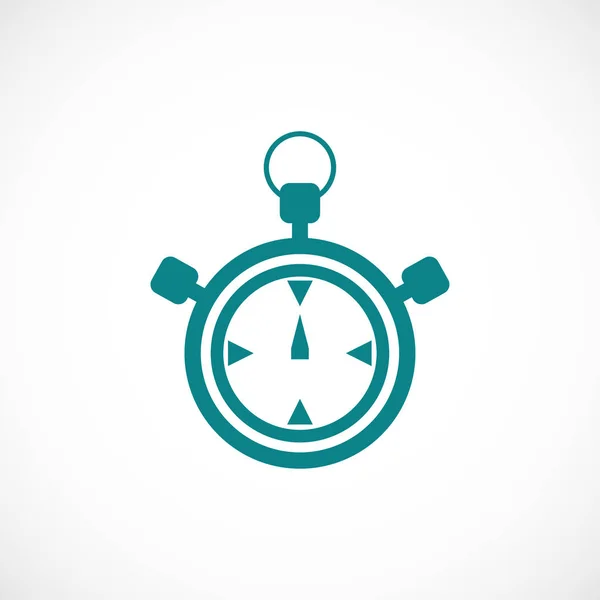 Stopwatch flat icon — Stock Vector