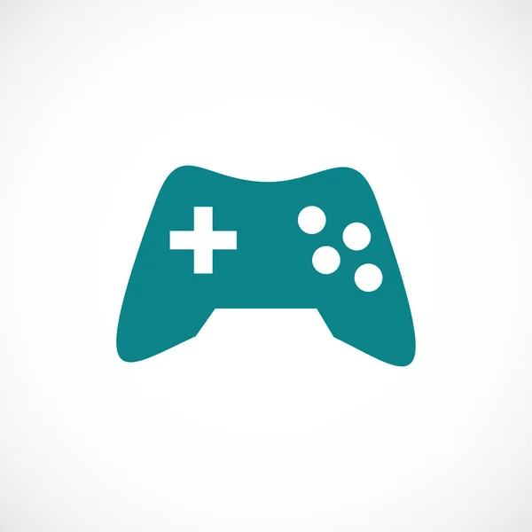 Gamepad platte pictogram — Stockvector
