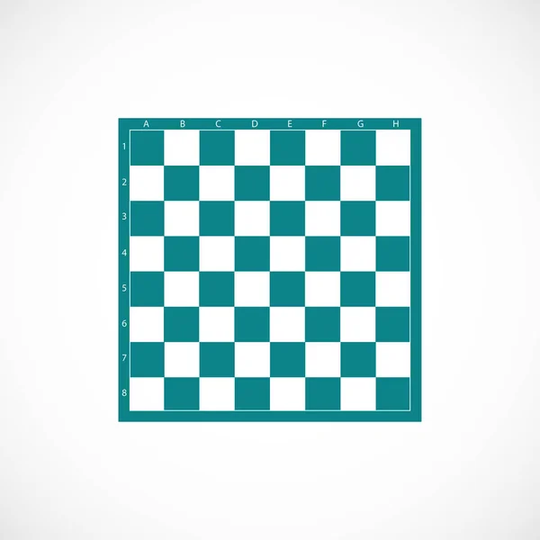 Schaken platte pictogram — Stockvector