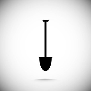 bahçe küreği simgesi