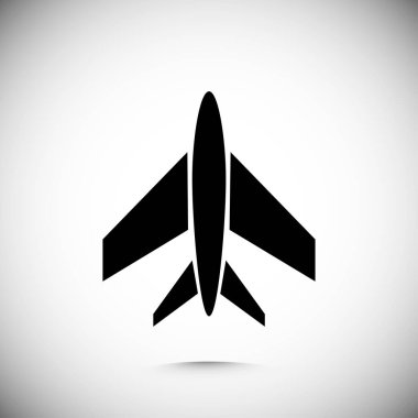 Düzlem Düz Simgesi 