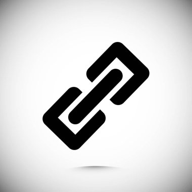 düz bağlantı simgesi