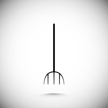 Bahçe çatal simgesi