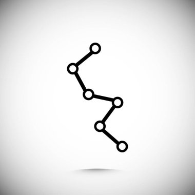 eğri diyagramı simgesi