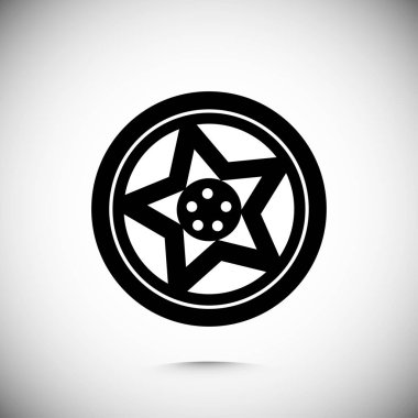 tekerlek disk simgesi