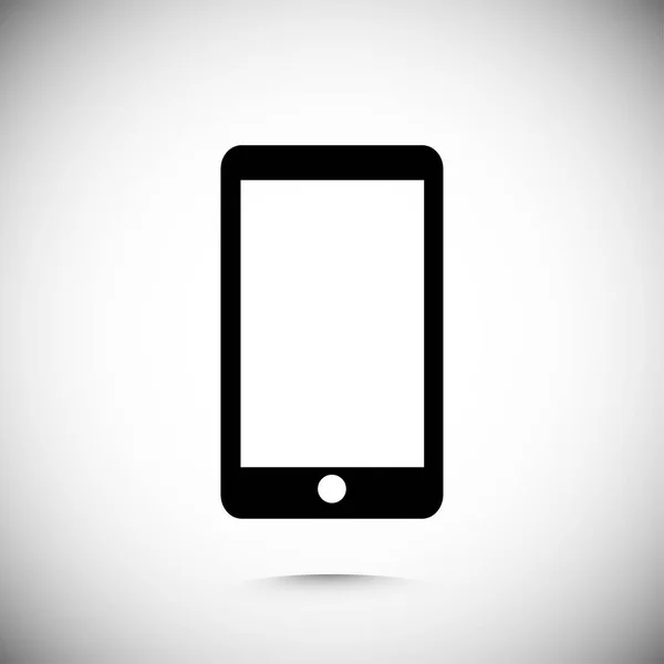 Мобільний телефон з порожнім екраном — стоковий вектор