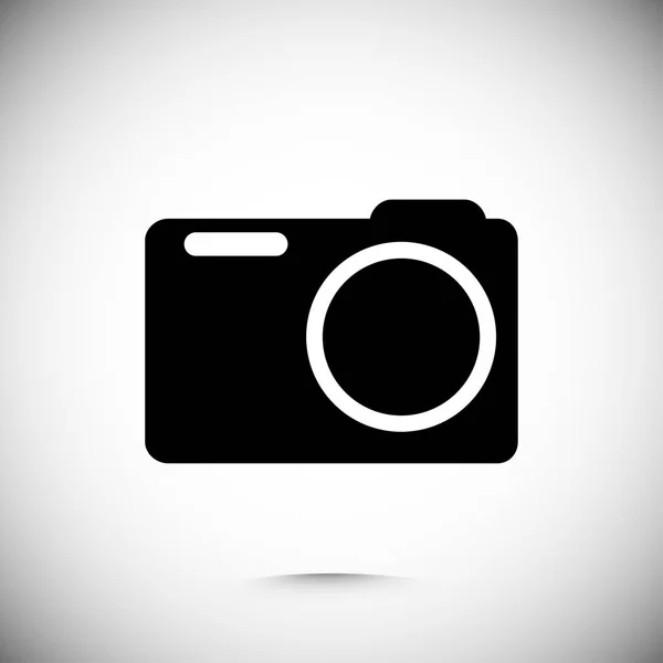 写真カメラのアイコン — ストックベクタ