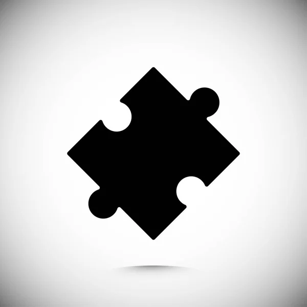 Element van puzzel pictogram — Stockvector