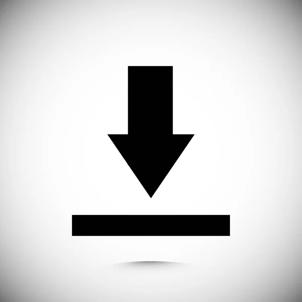 Télécharger icône bouton — Image vectorielle