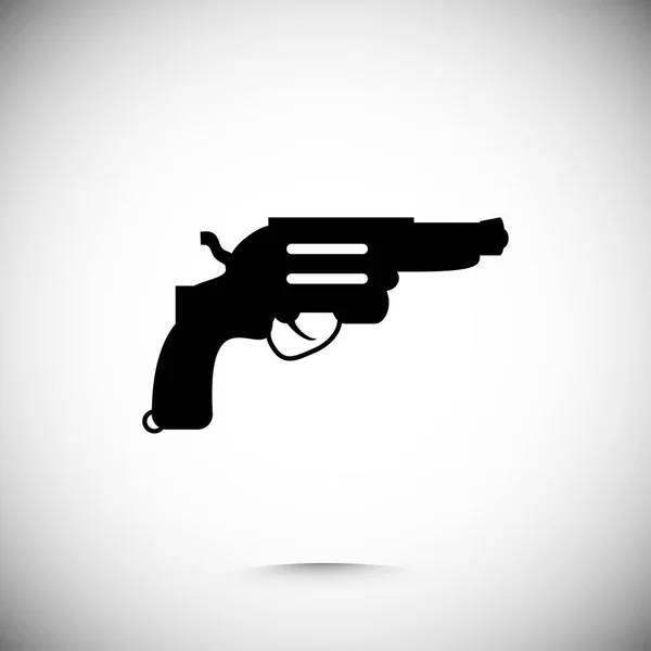 Revolver flat icon — Stock Vector