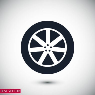 Direksiyonu düz simgesi