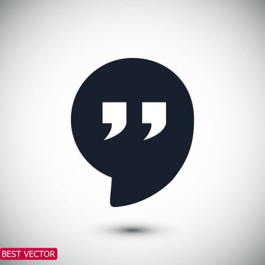 kabarcık alıntı simgesi