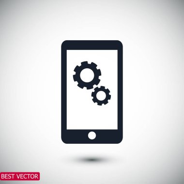 Akıllı telefon ayarları simgesi