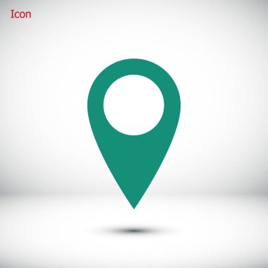 Internet düz simgesi