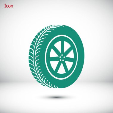 Direksiyonu düz simgesi