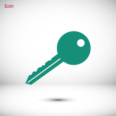 Anahtar basit simgesi