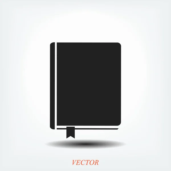 Livro Flat Icon —  Vetores de Stock