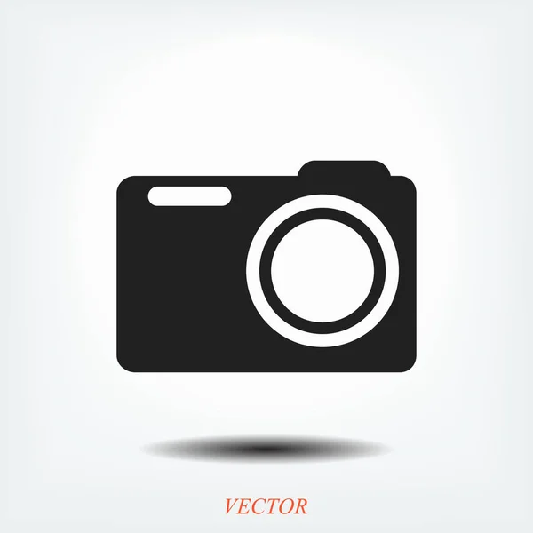 Icono de cámara fotográfica — Vector de stock