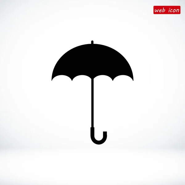 Проста ікона парасольку — стоковий вектор