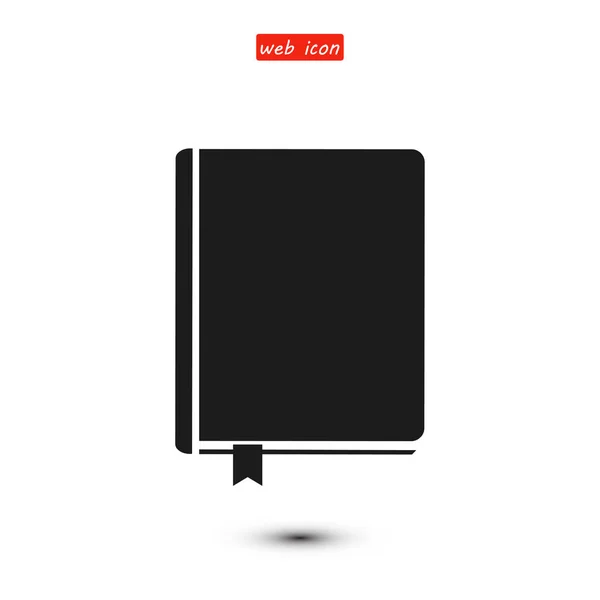 Livro Flat Icon —  Vetores de Stock