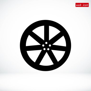 araba tekerlek simgesi