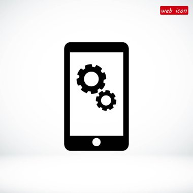 Akıllı telefon ayarları simgesi