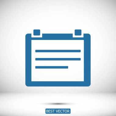 Takvim Basit Simgesi