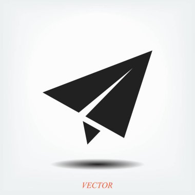 kağıt düzlem simgesi