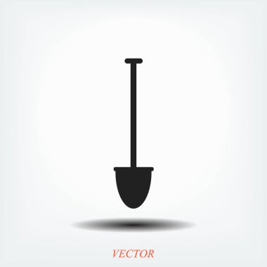 bahçe küreği simgesi