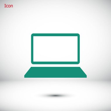 Bilgisayar Düz Simgesi